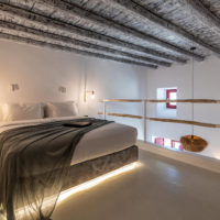 The TownHouse Mykonos Deluxe Duplex Bed