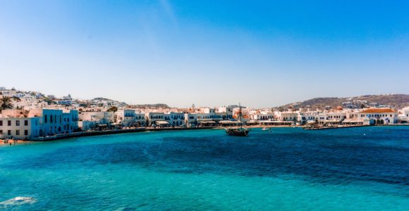 mykonos town port